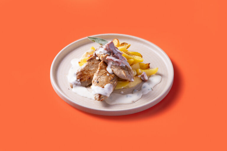 Bečki odrezak i pečeni krumpir