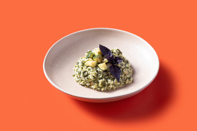 Rižoto sa špinatom i tikvicama